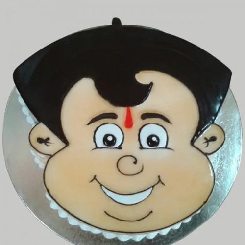 Chhota Bheem - Decorated Cake by Gauri Kekre - CakesDecor