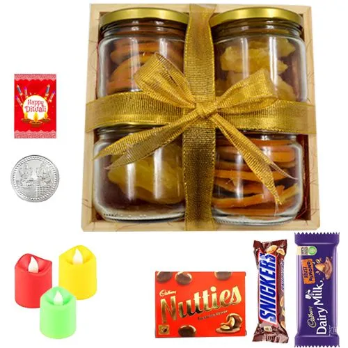 Astonished Retail Cone of Chocolate Gift Hamper | Premium Diwali Chocolate  Hamper | Diwali Chooclate Gift with Diwali Diya Set of 2 | 174 -