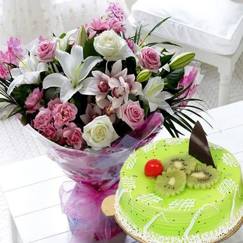Sweet Bakes Cake & Flowers Same Day Delivery | Daily Blooms Birthday