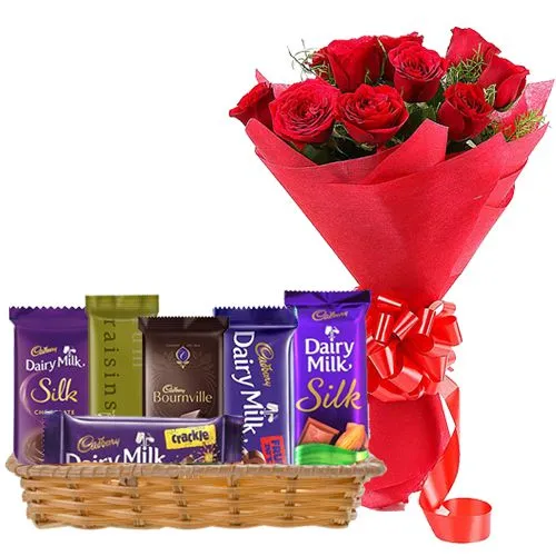 Good luck Bamboo Plant with Cadbury Chocolates – Chocolate Delivery Online