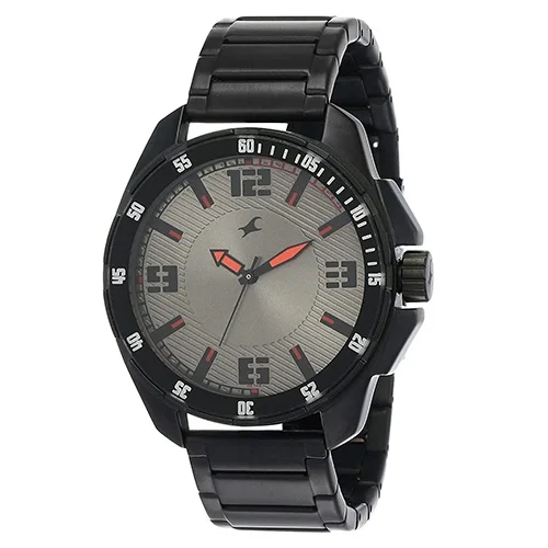 Fastrack analog grey dial men's online watch